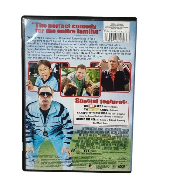 Kicking and Screaming Full Screen Rated PG Will Ferrell Robert Duvall WORKING - Picture 6 of 6